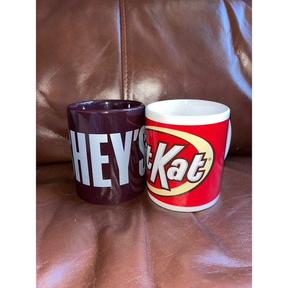 Hershey's Kit Kat Coffee Mug Set Collectible Drinkware - Picture 2 of 4